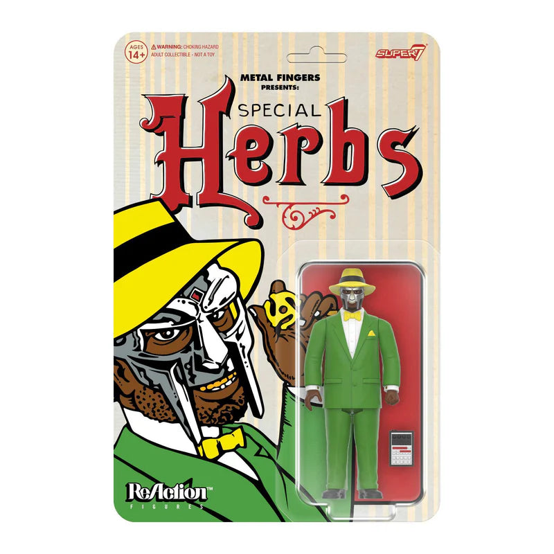 MF DOOM ReAction Figures  Special Herbs