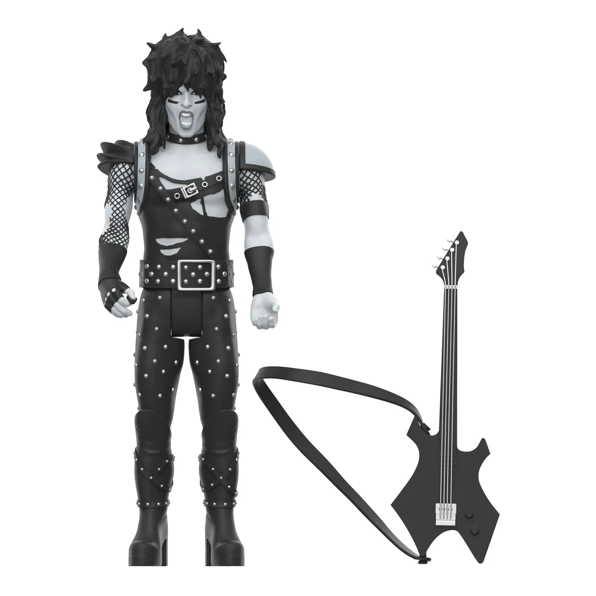 Motley Crue Reaction Wv2 Nikki Sixx Shout At The Devil Bw Action Figure