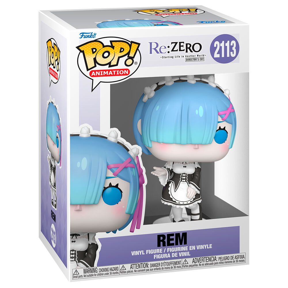 Pop! Animation: Re:ZERO – Starting Life in Another World Rem Vinyl Figure