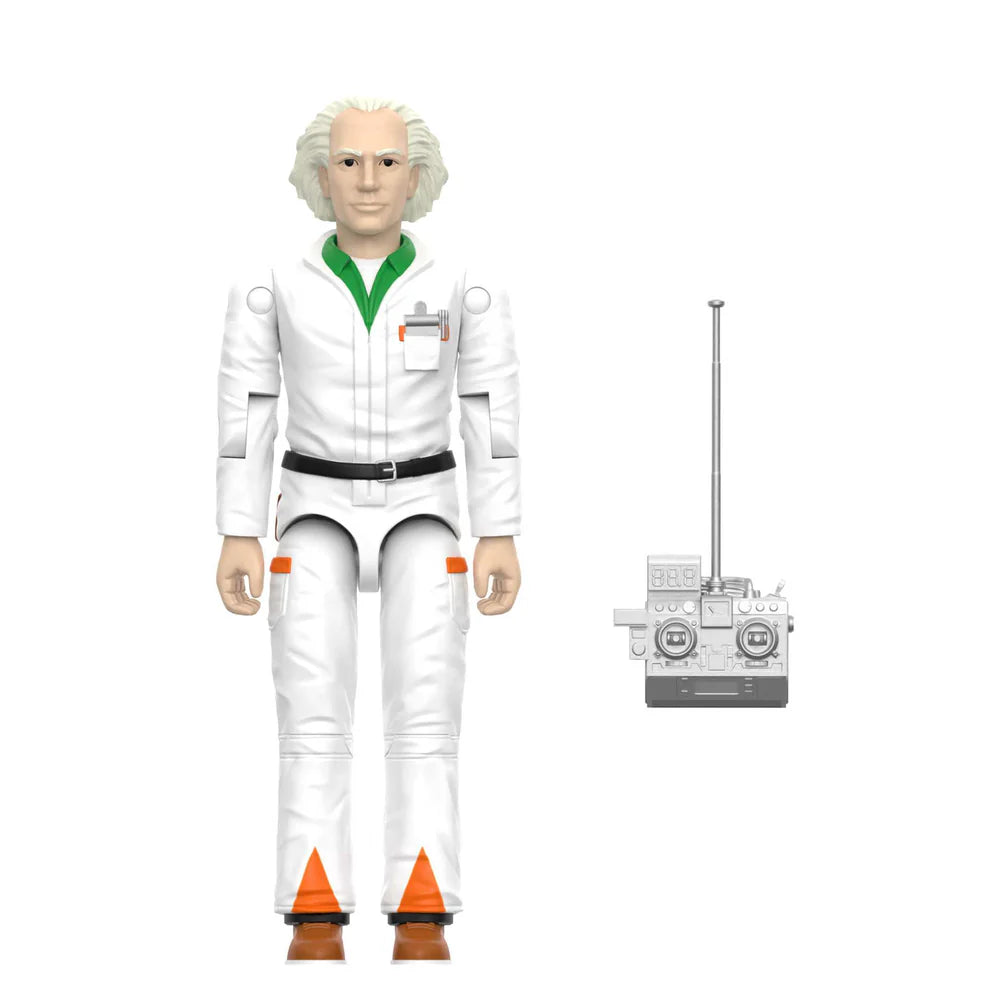 Super7 Reaction Back to the Future Doc Brown '85 Action Figure
