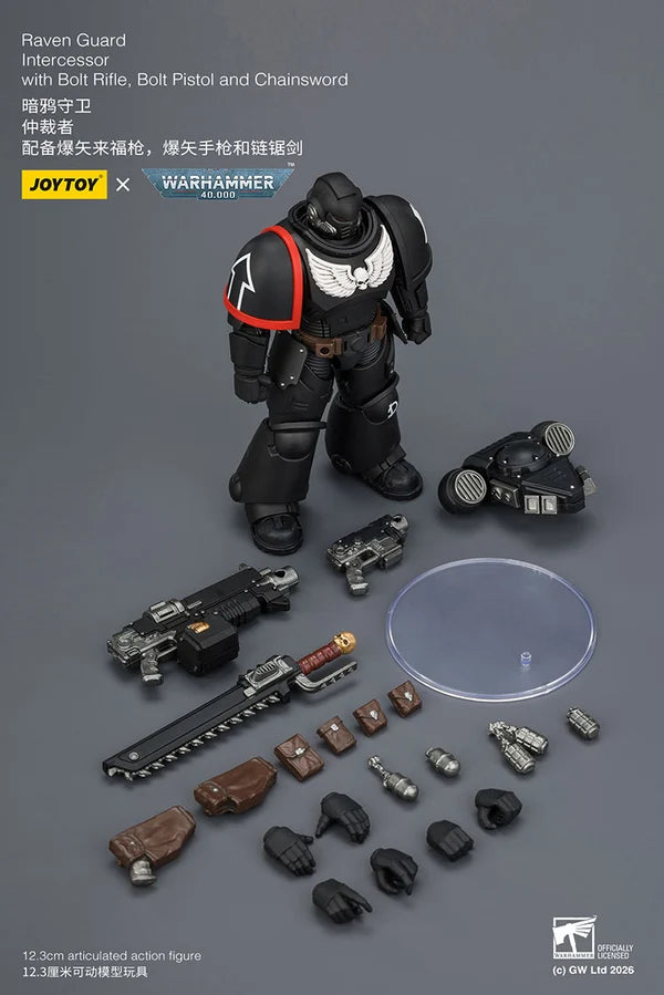 Raven Guard Intercessor with Bolt Rifle, Bolt Pistol and Chainsword