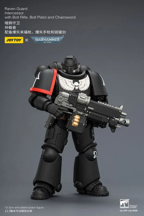 Raven Guard Intercessor with Bolt Rifle, Bolt Pistol and Chainsword
