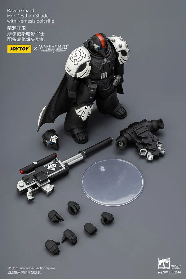 Raven Guard Mor Deythan Shade with Nemesis bolt rifle