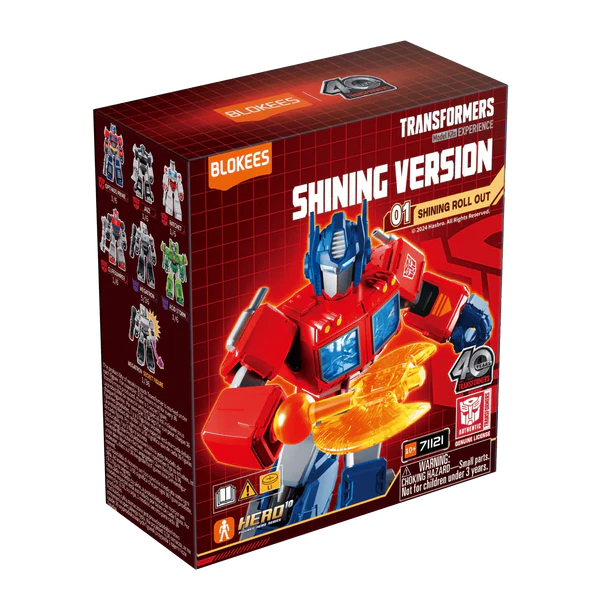 Blokees Transformers: Shining Version 01 Shining Roll Out