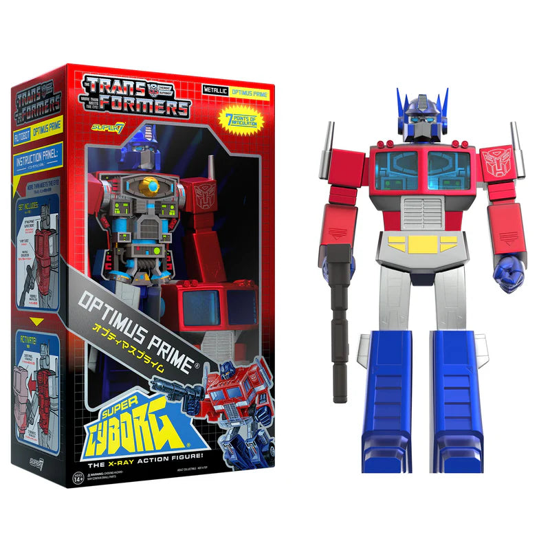 Transformers Super Cyborg  Optimus Prime (Metallic)
