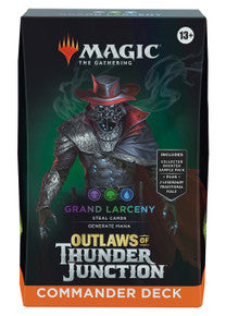MTG - Outlaws of Thunder Junction Commander Decks
