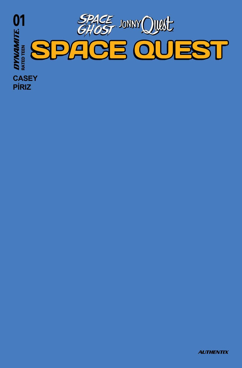 Space Ghost Jonny Quest Space Quest #1 Cover X Foc Bonus Blue