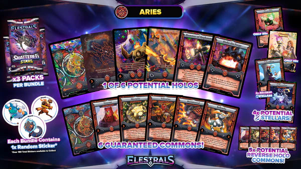 Shattered Stars Aries Fire pack