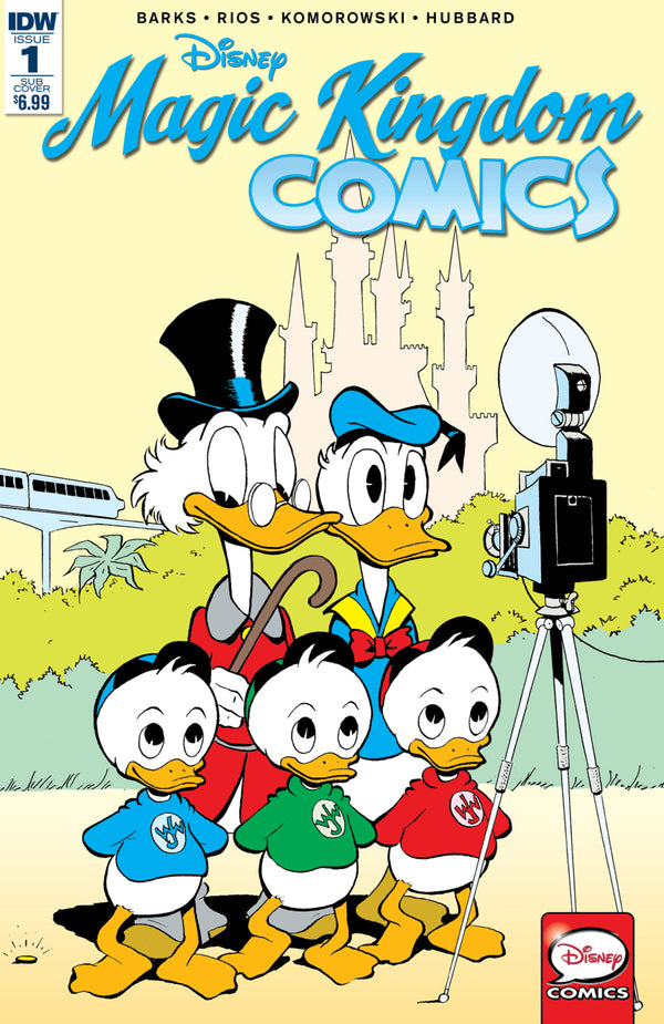 Disney Magic Kingdom Comics #1 (Of 2) Subscription Variant