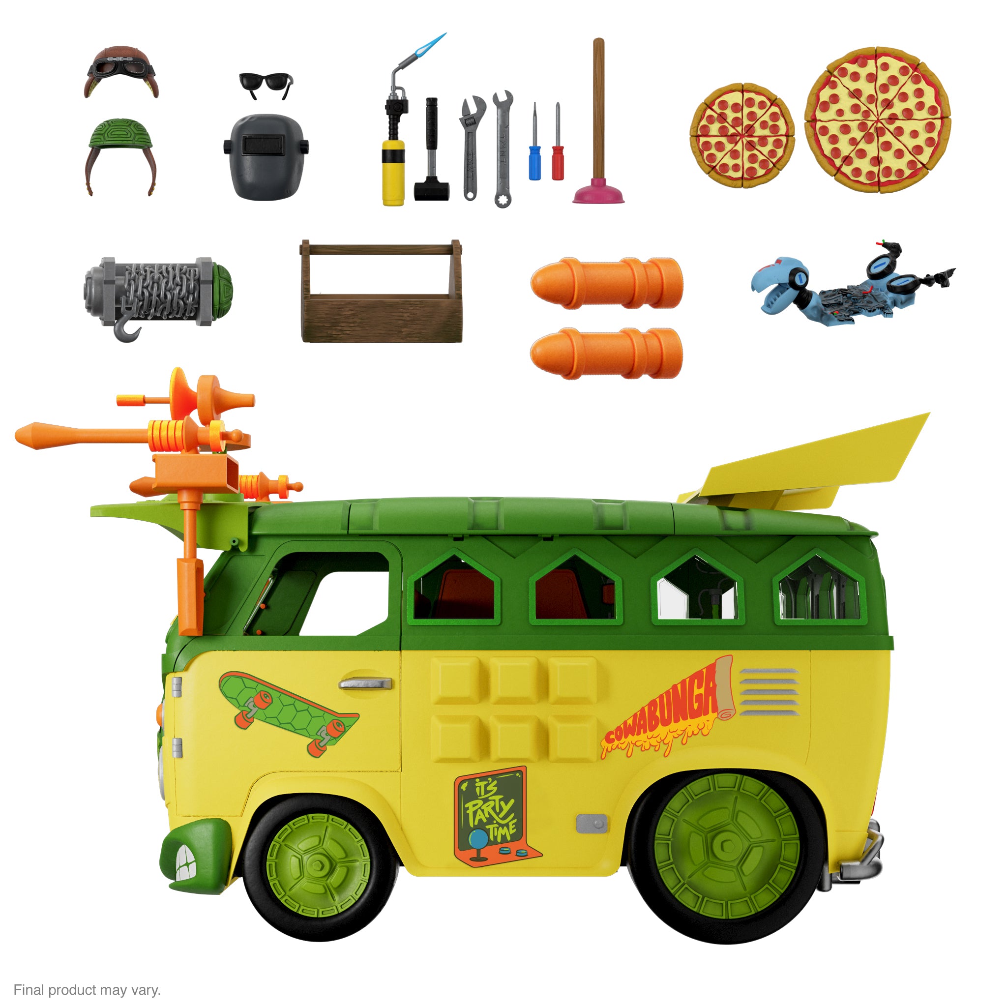 Super7 TMNT パーティーワゴン New Collectables: Super7 Ultimates! TMNT Party Wagon | The Pop Insider