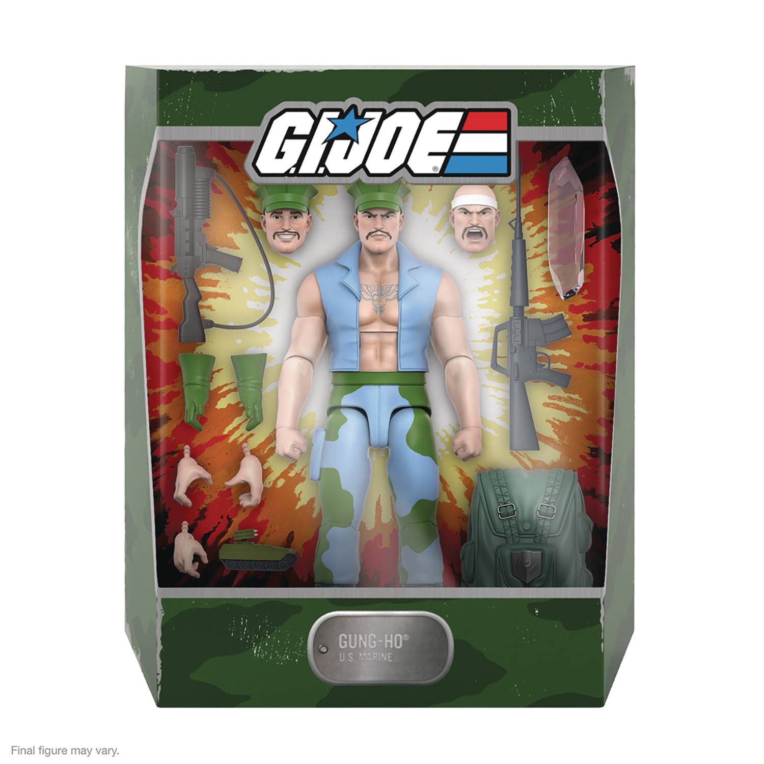 ULTIMATES GI JOE WAVE 4 GUNG HO AF