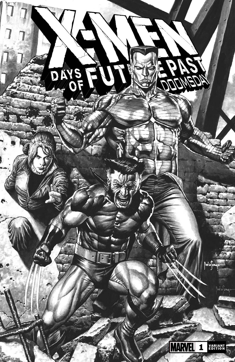 X-MEN DAYS OF FUTURE PAST DOOMSDAY #1 LCSD VARIANT