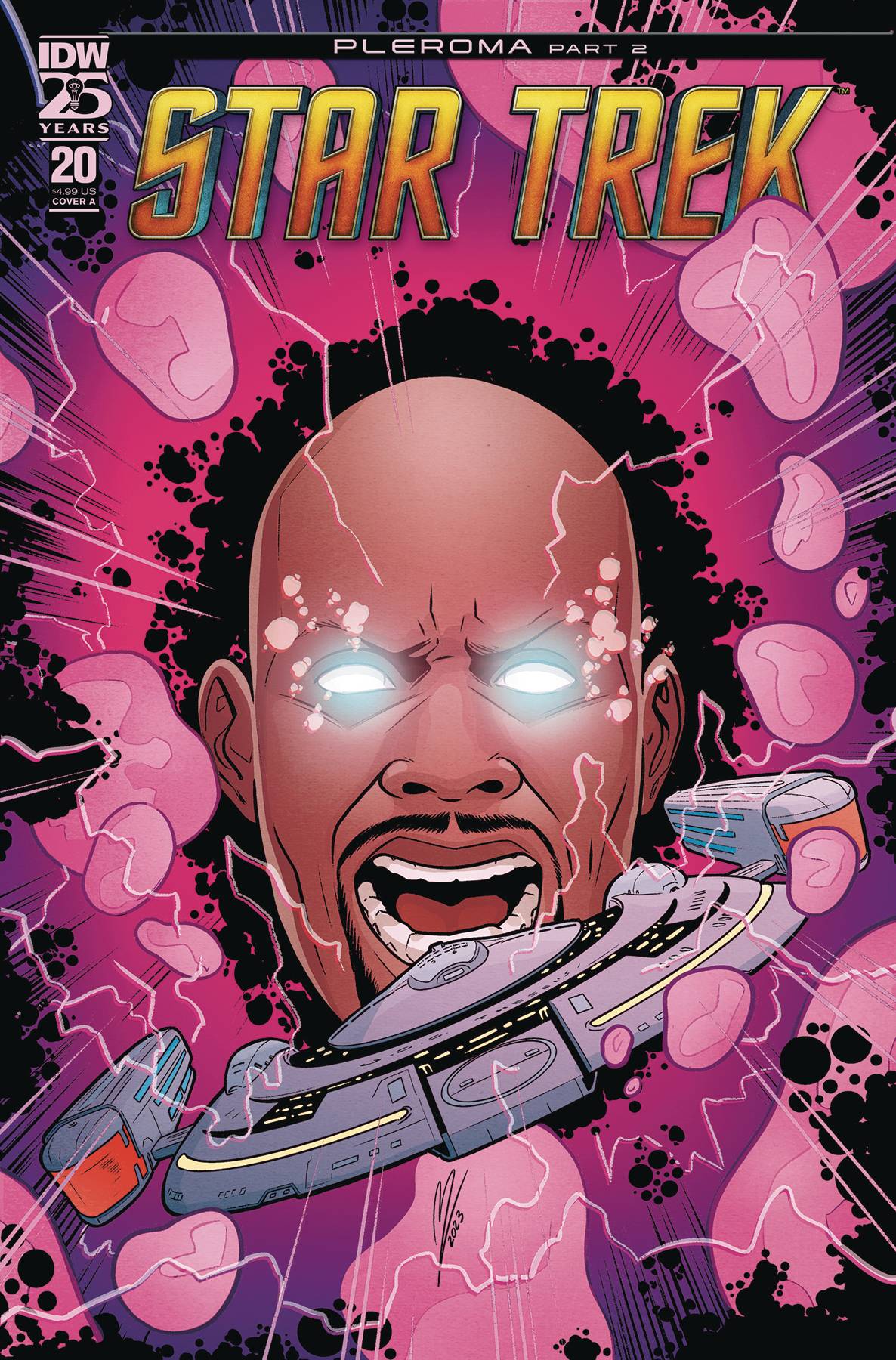 Star Trek #20 Cover A (Levens)