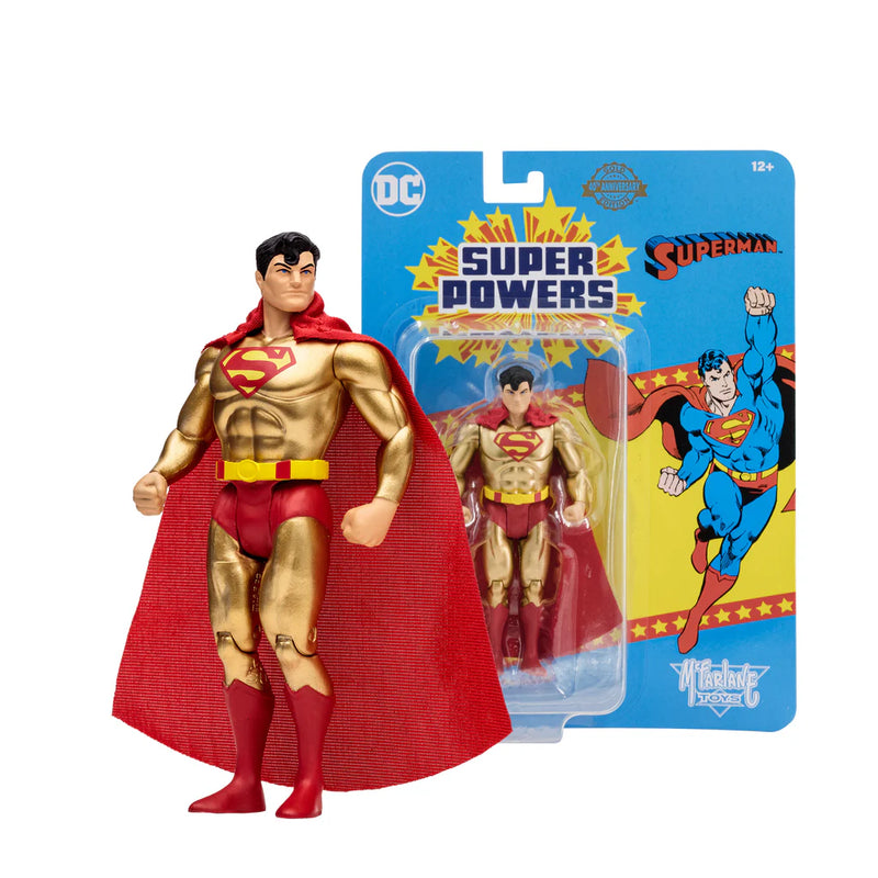 SUPERMAN (GOLD EDITION) DC SUPERPOWERS