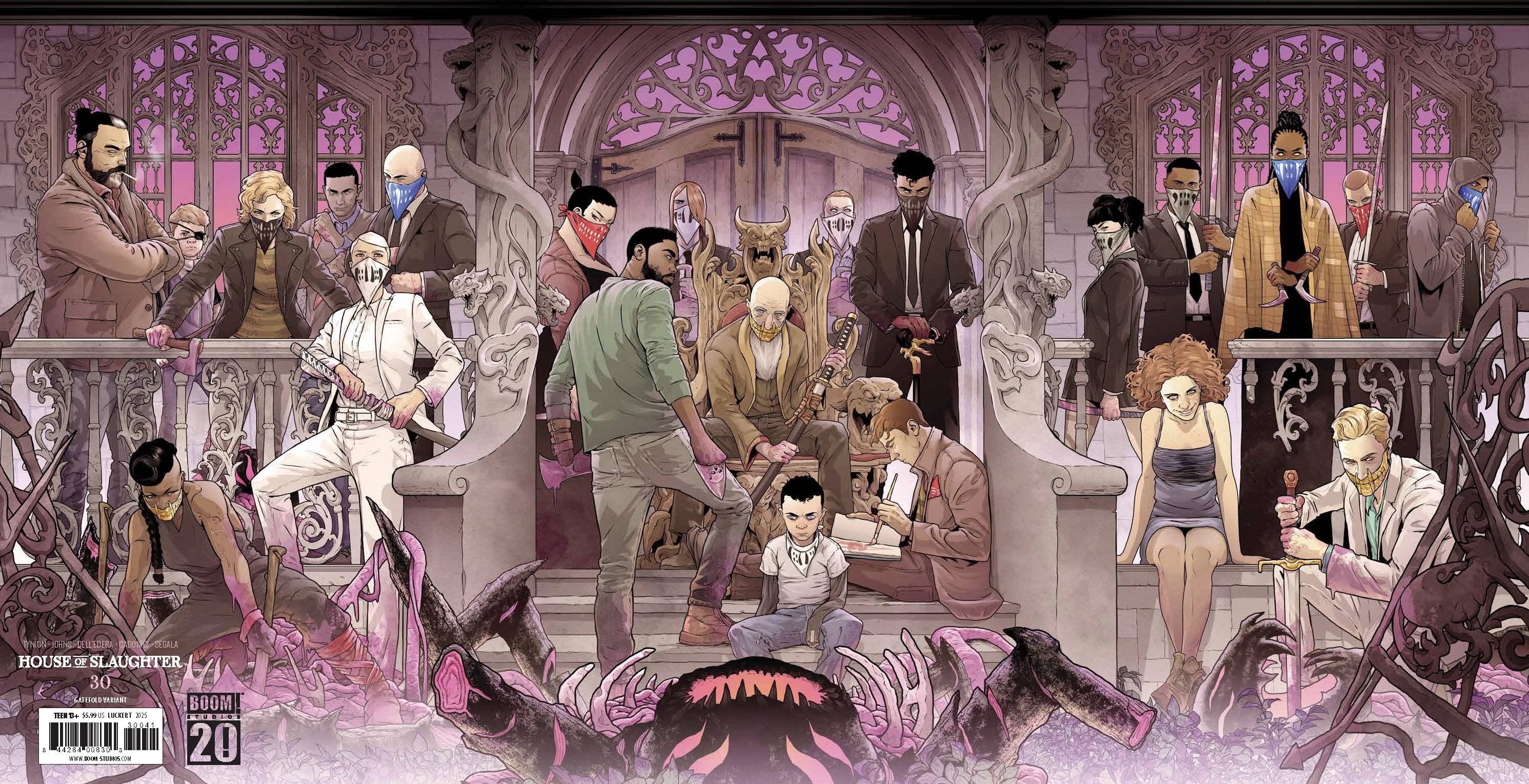 House Of Slaughter #30 Cover D Gatefold Variant Luckert