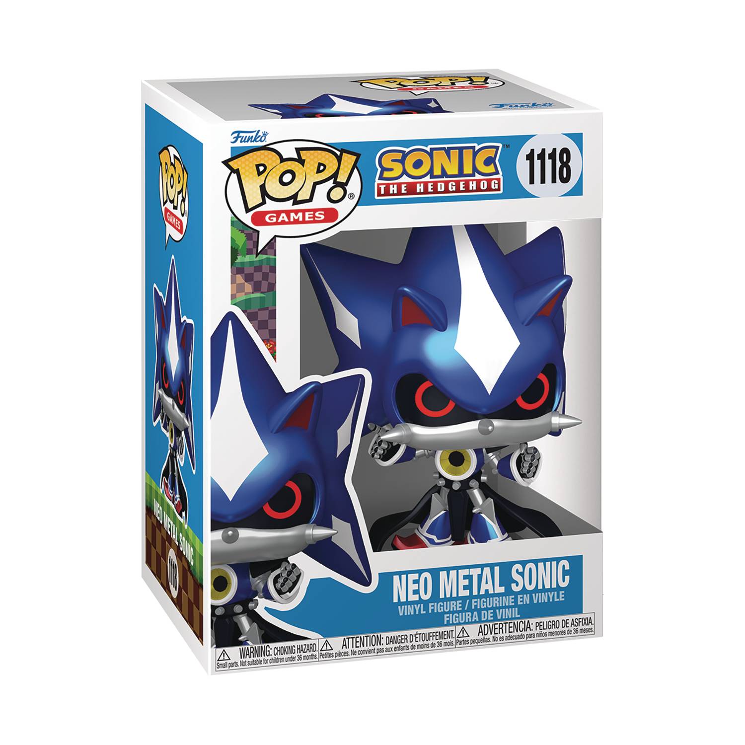 Pop Games Sonic Neo Metal Sonic Metallic