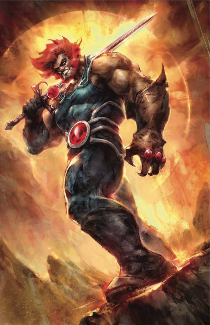 Thundercats #12 Cover Zh 15 Copy Foc Variant Edition Ivan Tao Virgin Foil