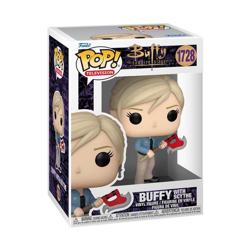 Pop TV Buffy The Vampire Slayer S3 Buffy W Scythe Figure
