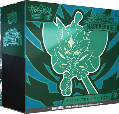 POKEMON - SCARLET AND VIOLET - TWILIGHT MASQUERADE - ELITE TRAINER BOX