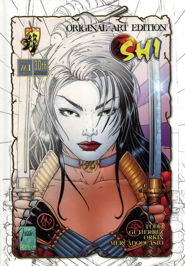 Shi #1 30th Anniv Original Art Edition Hardcover (Mature)
