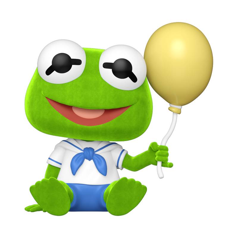 Pop! Disney: Muppet Babies Baby Kermit (Flocked) Vinyl Figure