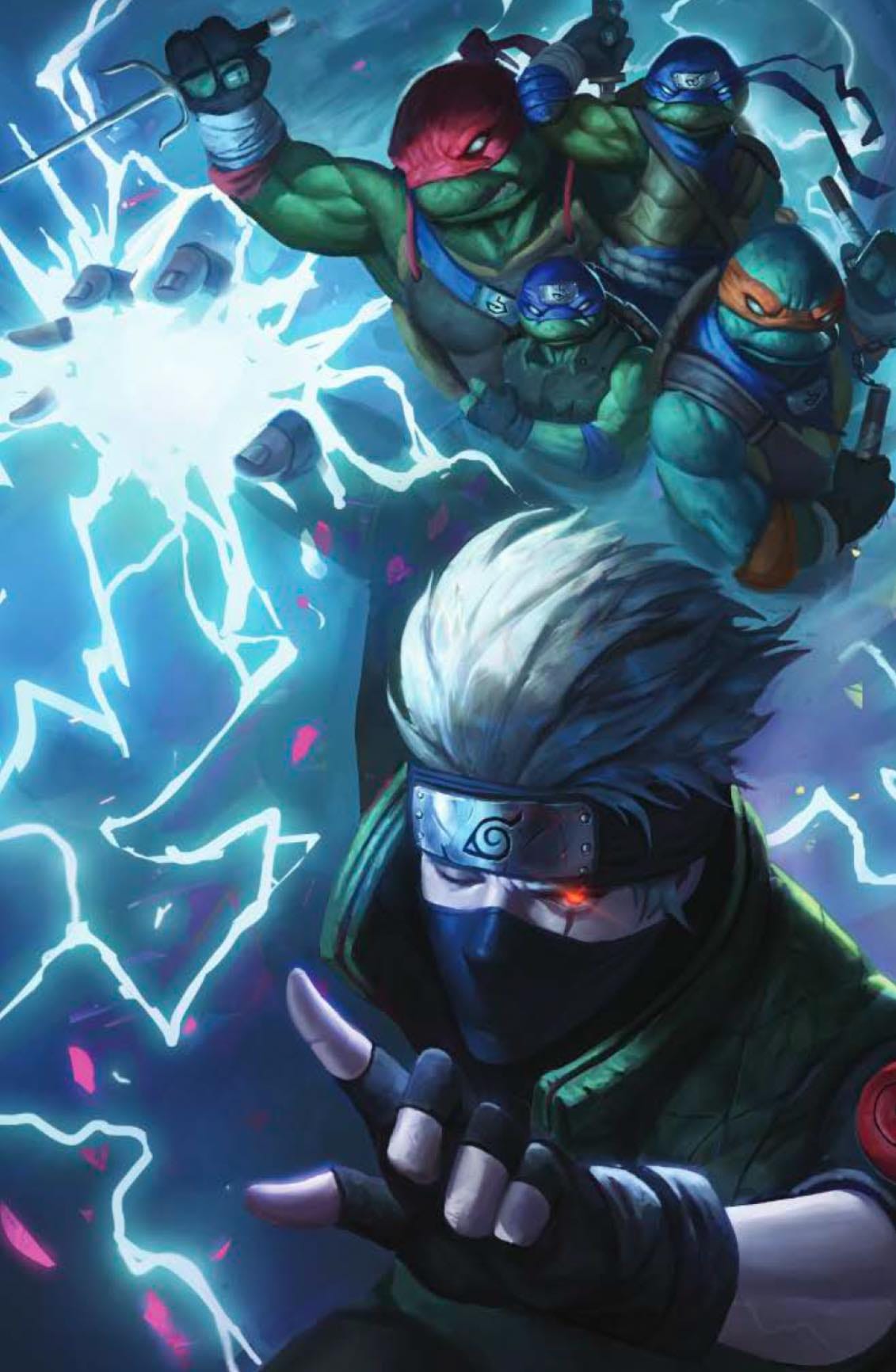 TEENAGE MUTANT NINJA TURTLES X NARUTO #1 - AARON BARTLING EXCLUSIVE LIMITED