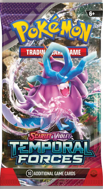 POKEMON - SCARLET AND VIOLET - TEMPORAL FORCES - BOOSTER PACK