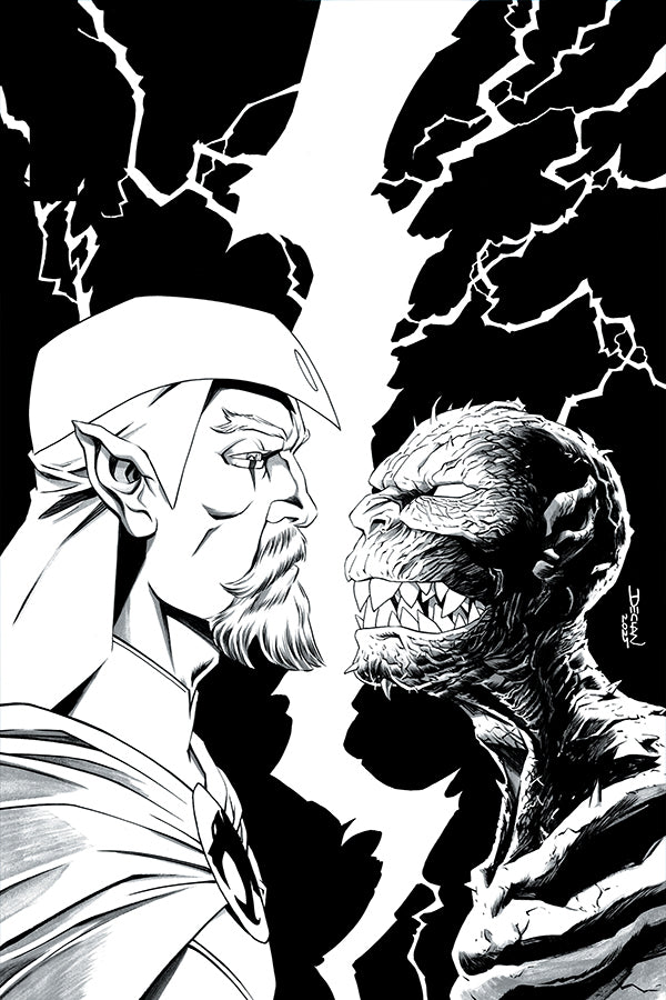 Thundercats #20 Cover P Inc 1:7 Lucio Parrillo Line Art Full Art Variant