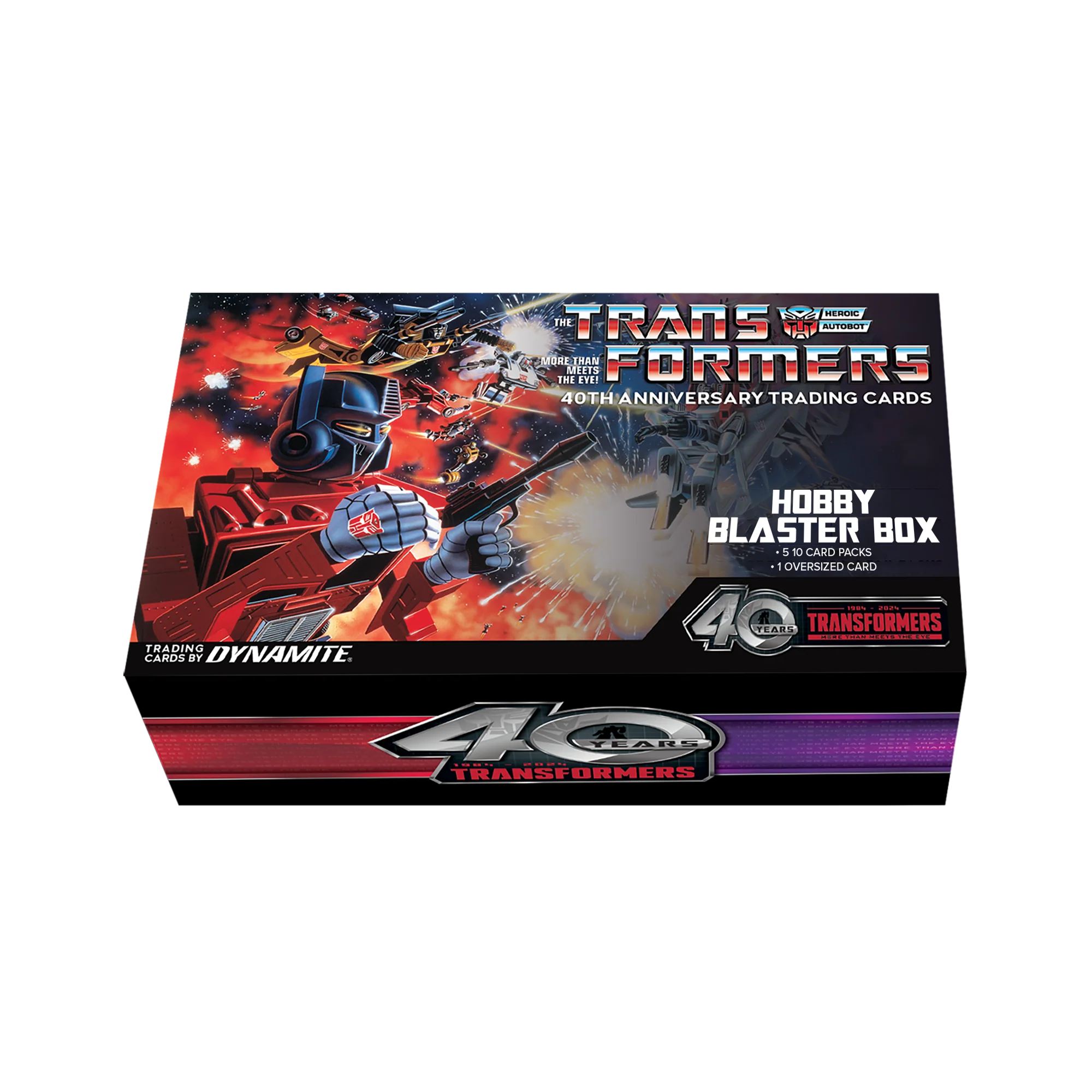 Transformers 40th Anniversary Trading Card Blaster Box