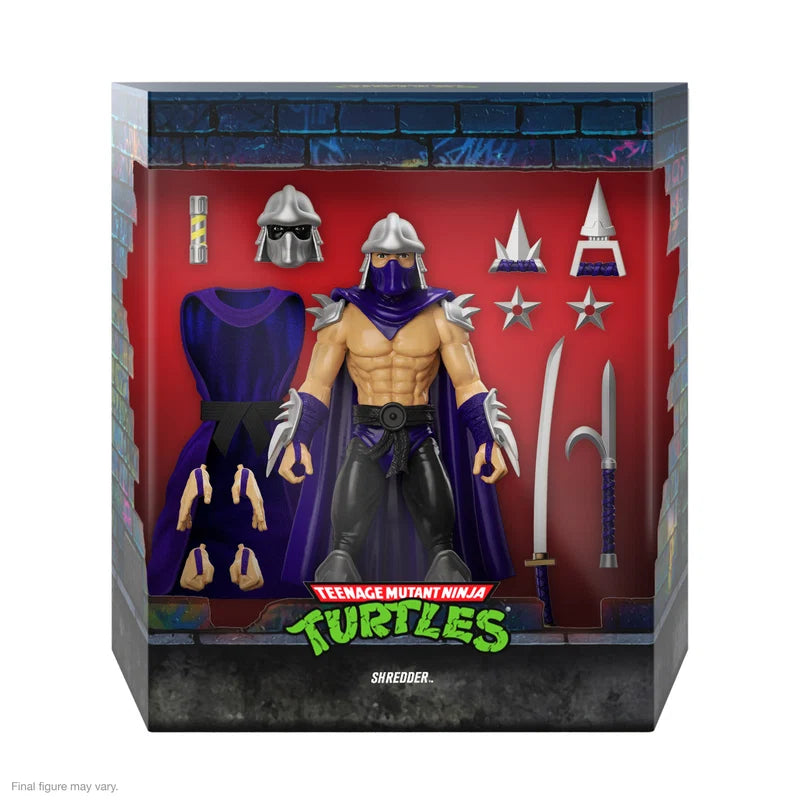 Teenage Mutant Ninja Turtles ULTIMATES! Wave 8 Shredder (Silver Armor)