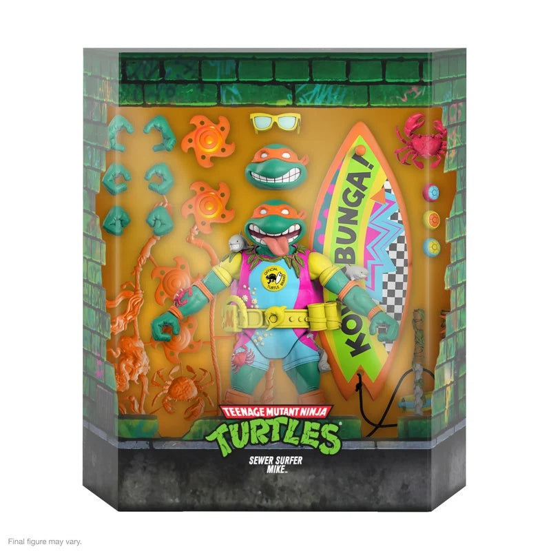 Teenage Mutant Ninja Turtles ULTIMATES! Wave 6 Mike the Sewer Surfer