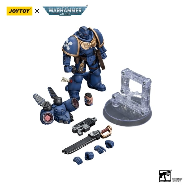 WARHAMMER 40K  -  JOYTOY  -  ULTRAMARINES JUMP PACK INTERCESSORS INTERCESSOR 2 FIGURE
