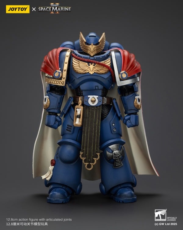 WARHAMMER 40K  -  JOYTOY  -  ULTRAMARINES - VICTRIX HONOUR GUARD WITH STORM SHIELD AND POWER SWORD FIGURE