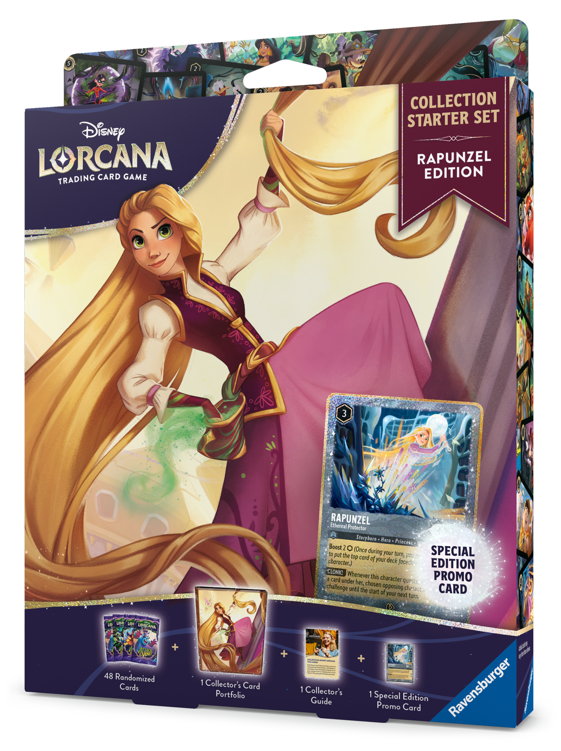 DISNEY LORCANA SET 13 RAPUNZEL COLLECTION STARTER SET (PRE-ORDER)