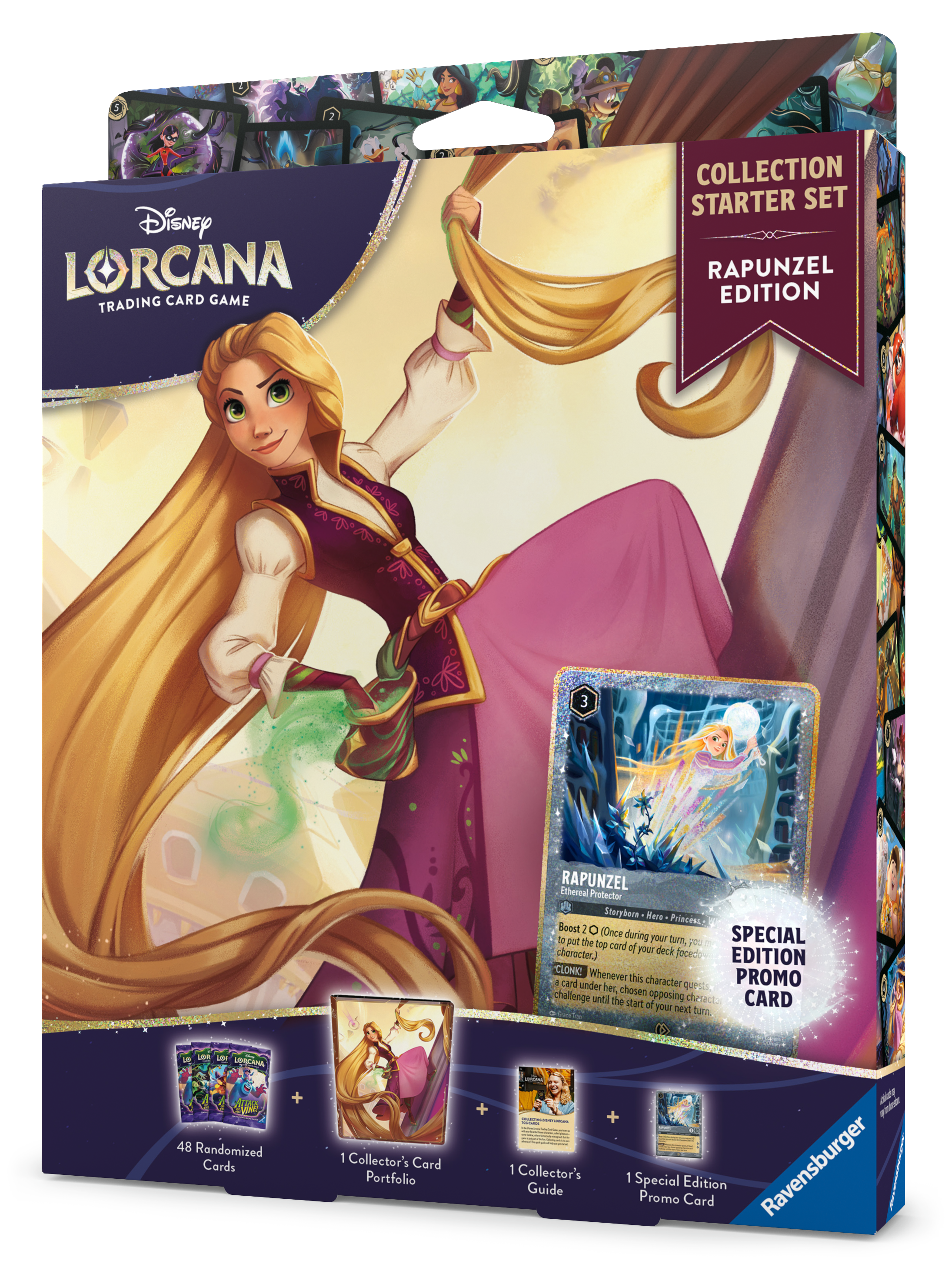 DISNEY LORCANA SET 13 RAPUNZEL COLLECTION STARTER SET (PRE-ORDER)