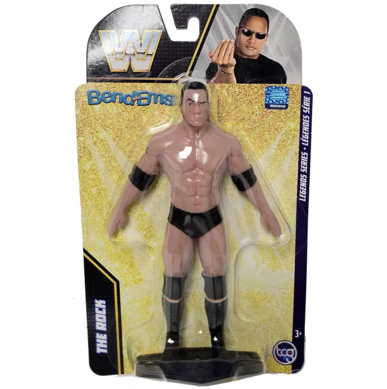 WWE Legends Bend-Ems - The Rock