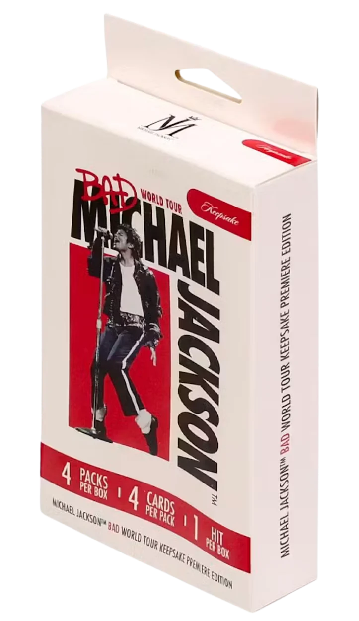 2026 Michael Jackson Bad World Tour Keepsake Premiere Edition Mini Box