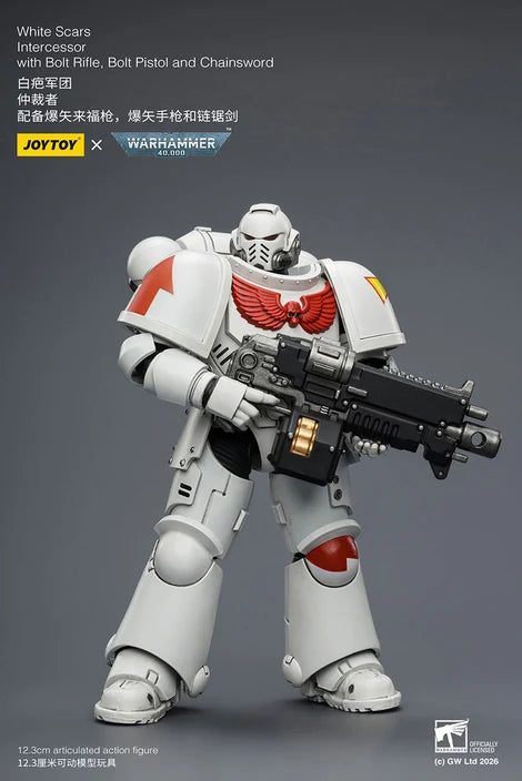 White Scars Intercessor with Bolt Rifle, Bolt Pistol and Chainsword