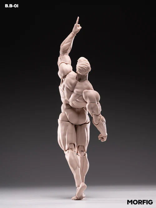 INART Male Body β - White - 1/12 Action Figure