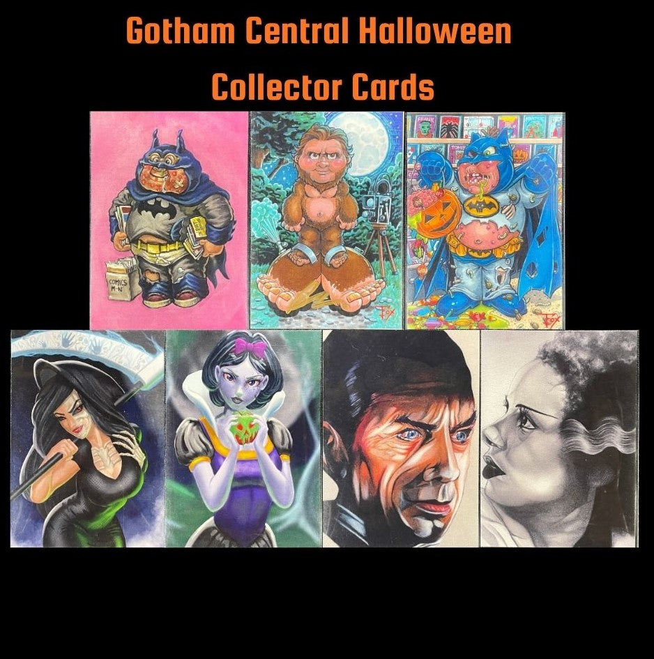Gotham Central Halloween Collector Cards Limited to 50 sets