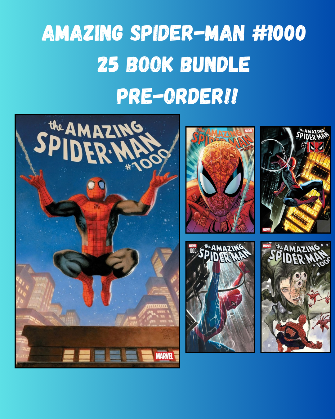 The Amazing Spider-Man #1000 - 25 BOOK BUNDLE (PRE-ORDER)