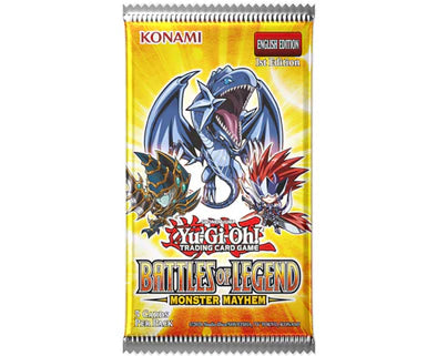 Yugioh - Battles of Legend: Monster Mayhem Booster Pack - 1st Edition