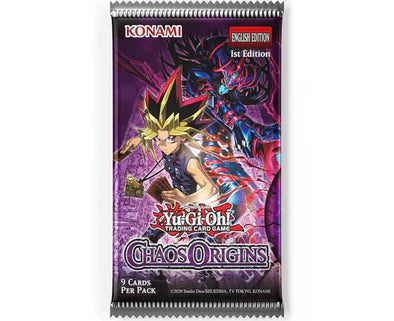 Yugioh - Chaos Origins Booster Pack - 1st Edition