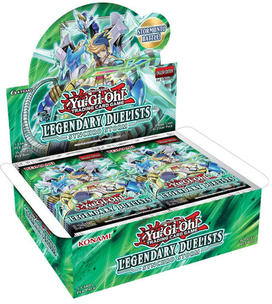 YUGIOH - LEGENDARY DUELISTS: SYNCHRO STORM BOOSTER BOX - 1ST EDITION