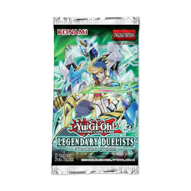Yugioh - Legendary Duelists: Synchro Storm Booster Pack - 1st Edition