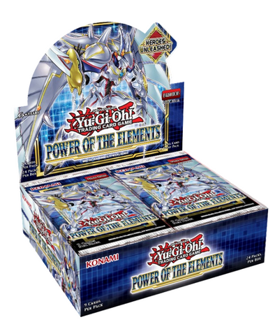 YUGIOH - POWER OF THE ELEMENTS BOOSTER BOX - 1ST EDITION
