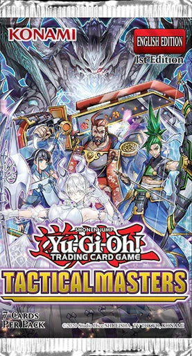 YUGIOH - TACTICAL MASTERS BOOSTER PACK - 1ST EDITION