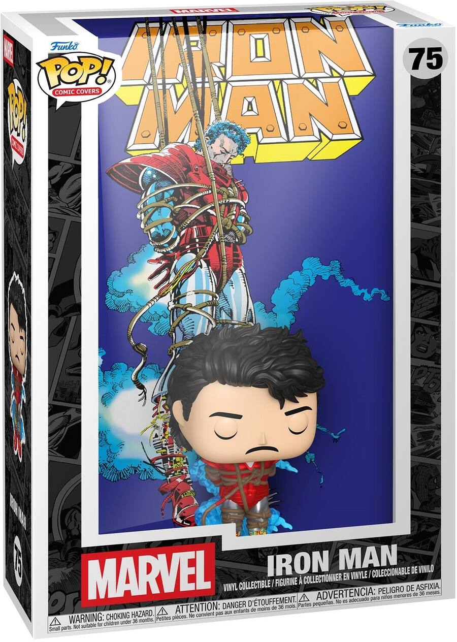 Pop! Comic Covers: Marvel Iron Man #232 (1988) Iron Man Vinyl Figure
