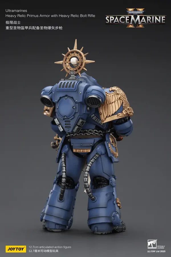 Ultramarines Heavy Relic Primus Armor with Heavy Relic Bolt Rifle