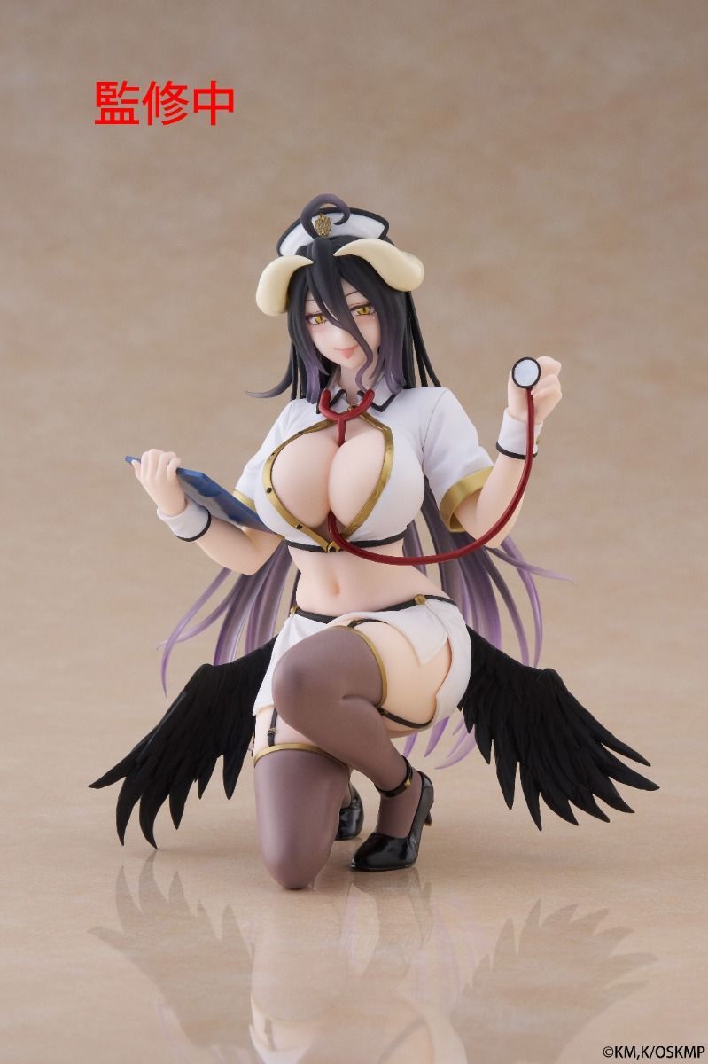 Albedo Nurse Ver. Desktop Cute Figure